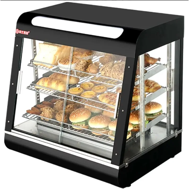 

Heated Insulated Food Warmer Display Cabinet with Automatic Temperature Control 150L Capacity Commercial Countertop Use