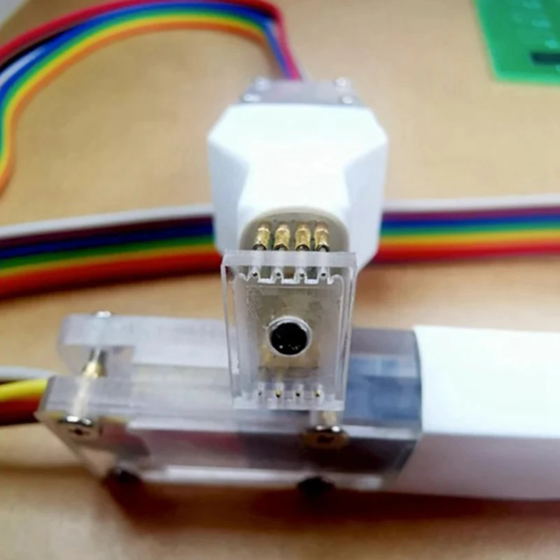 2szt Vsonwson Chip Download Burn Write Probe Spring Needle Flash Eeprom Chip Burner Cable 6X5mm 6.5Mm 8X6mm 8.5Mm