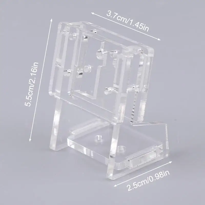1Pcs Transparent Camera Holder Acrylic Support Bracket Case For Camera Offical Camera V2 Pi 4B 3B Zero