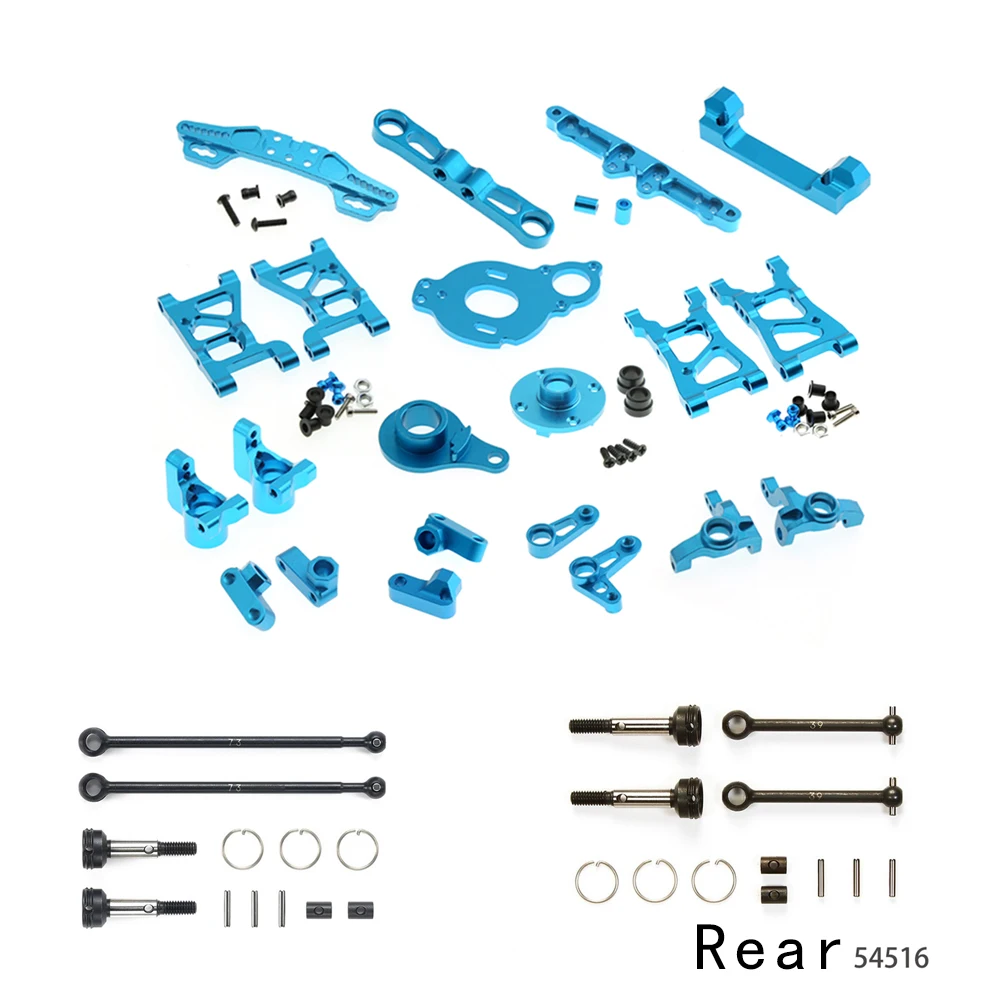 

RC Car Tamiya 1/10 XV01 Full Set Metal Upgrade Parts Swing Arm Code Bracket Steering Cup Axle Motor Mount Impreza WRX STI 58528