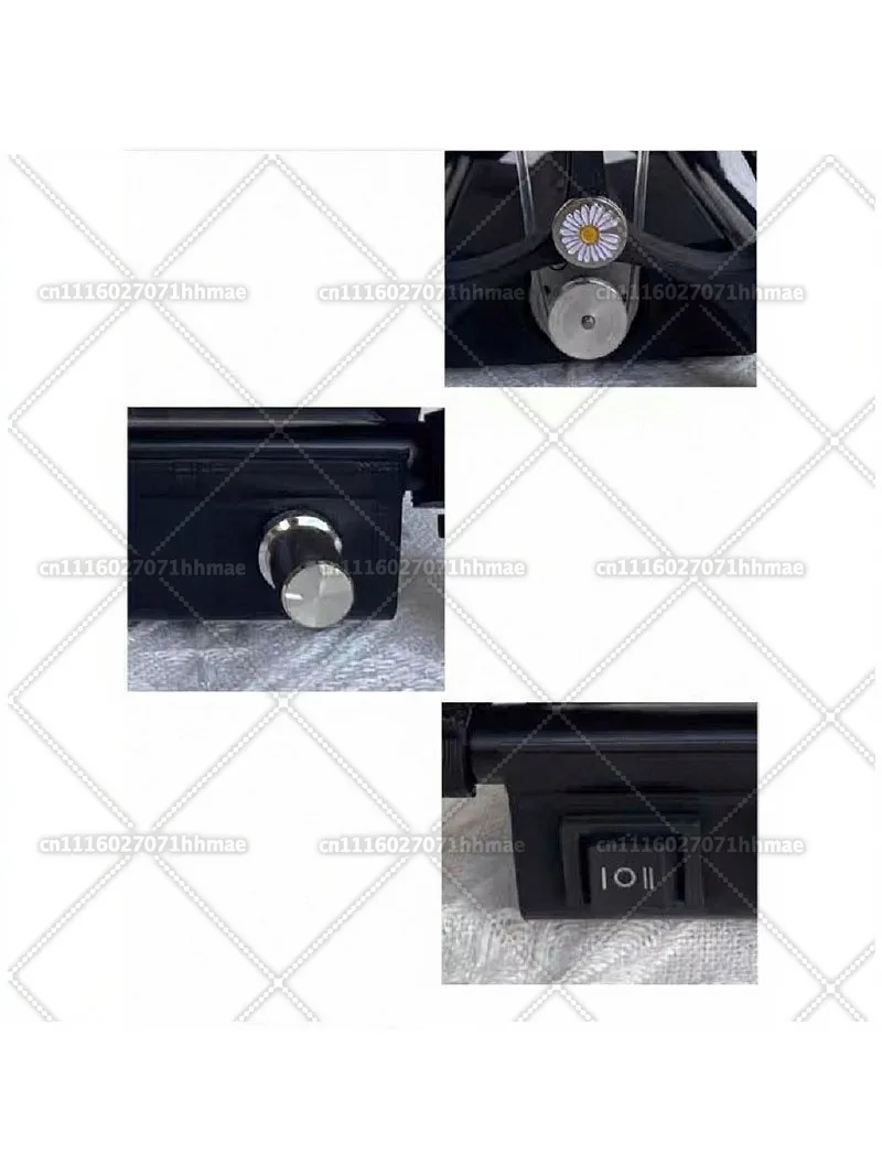 12V adjustable speed display mini electric spinning wheel, wool fiber cotton yarn twist