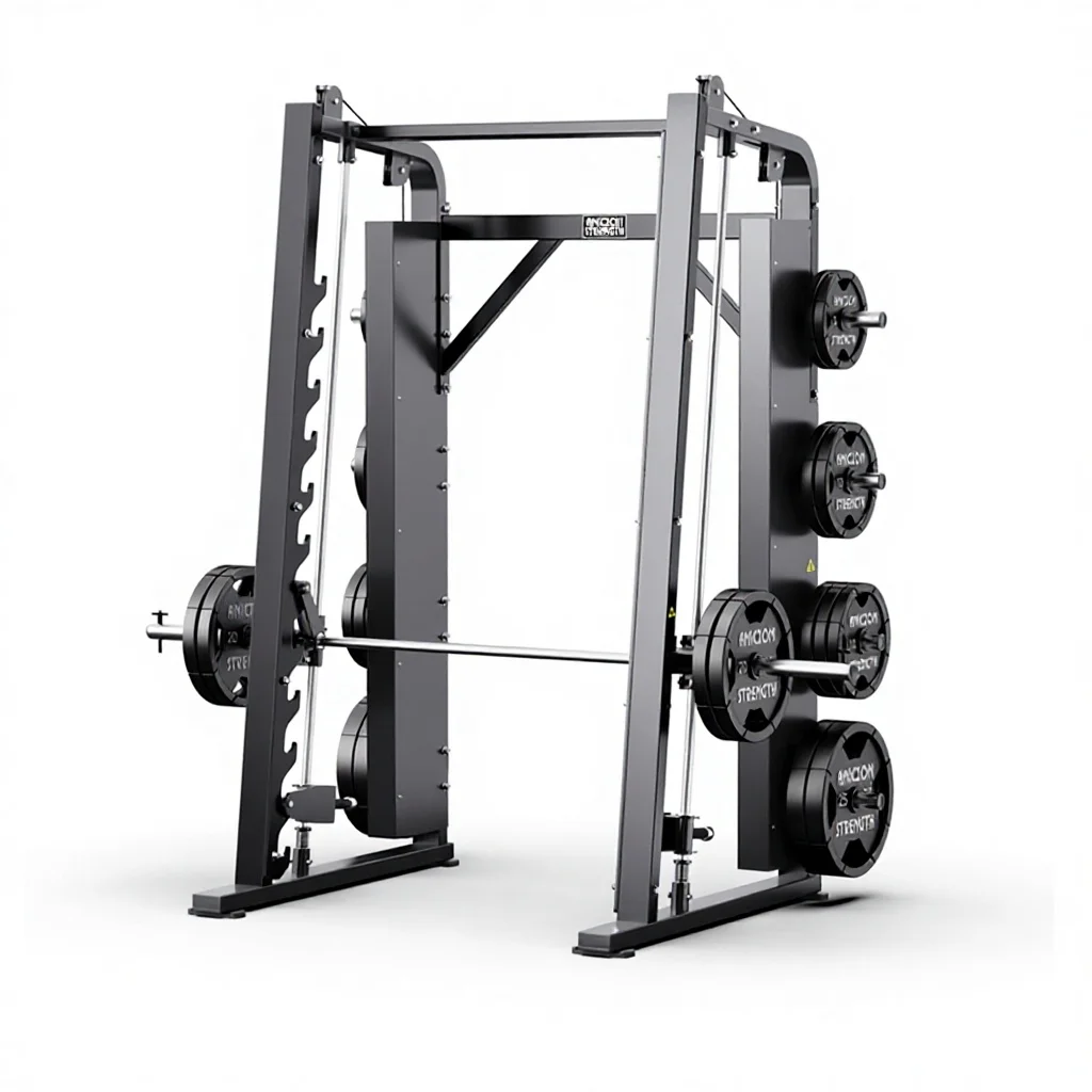 Hummer Smith Push Training Rack Gym Squat Frame Multi-Station Bench Press Barbell Foldable Equipment