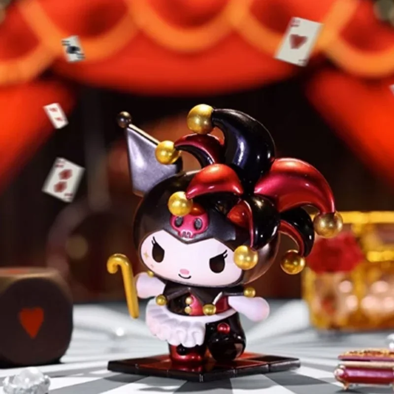 

Sanrio телефон, покер, серия Королевство, Kuromi, Аниме фигурки, игрушки, фигурки, настольные игрушки, подарок