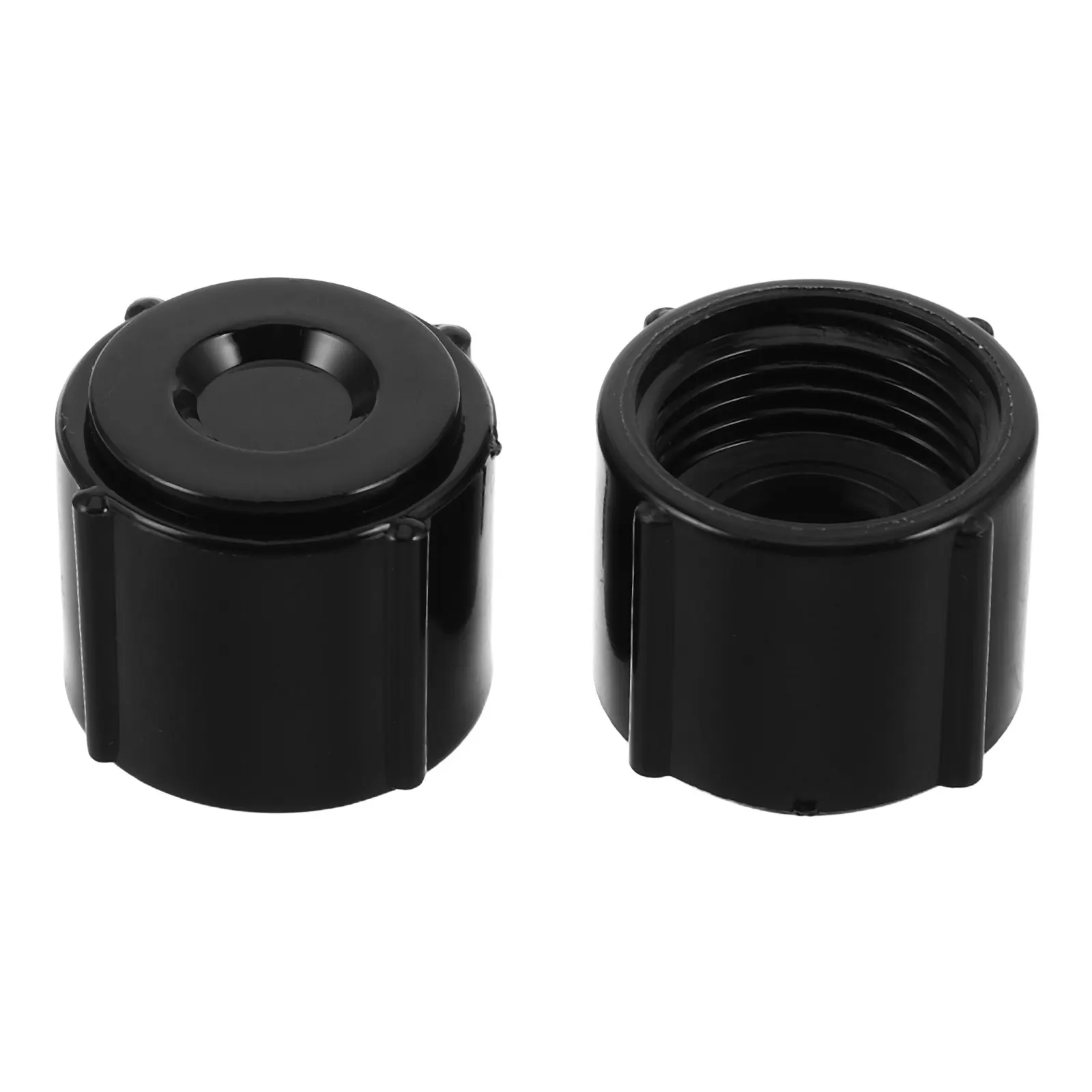 

2pcs Rv Low Point Drain Cap 1/2 Inch Plastic Water Line Seal Cover For Travel Trailer Camper Plumbing Maintenance Replacement