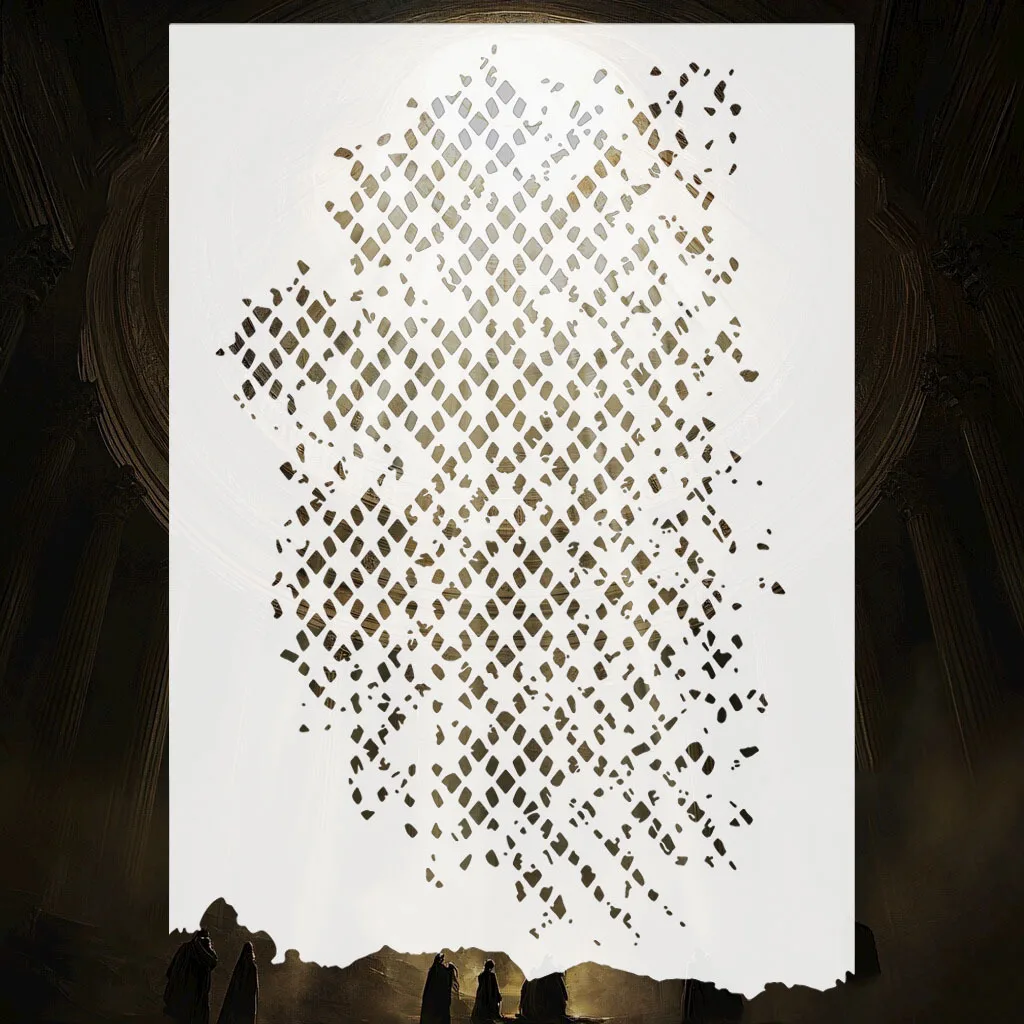 A4 29 * 21 cm DIY Schablonen Wandmalerei Sammelalbum Färbung Prägung Album Dekorative Papierkarte Vorlage, Wand