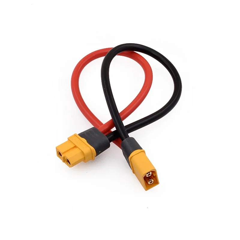 Amass XT60H Cable Connector Male Female Plug 10cm 20cm 30cm 40cm 50cm 14AWG 12AWG Silicon Wire for RC Lipo Battery FPV Drone