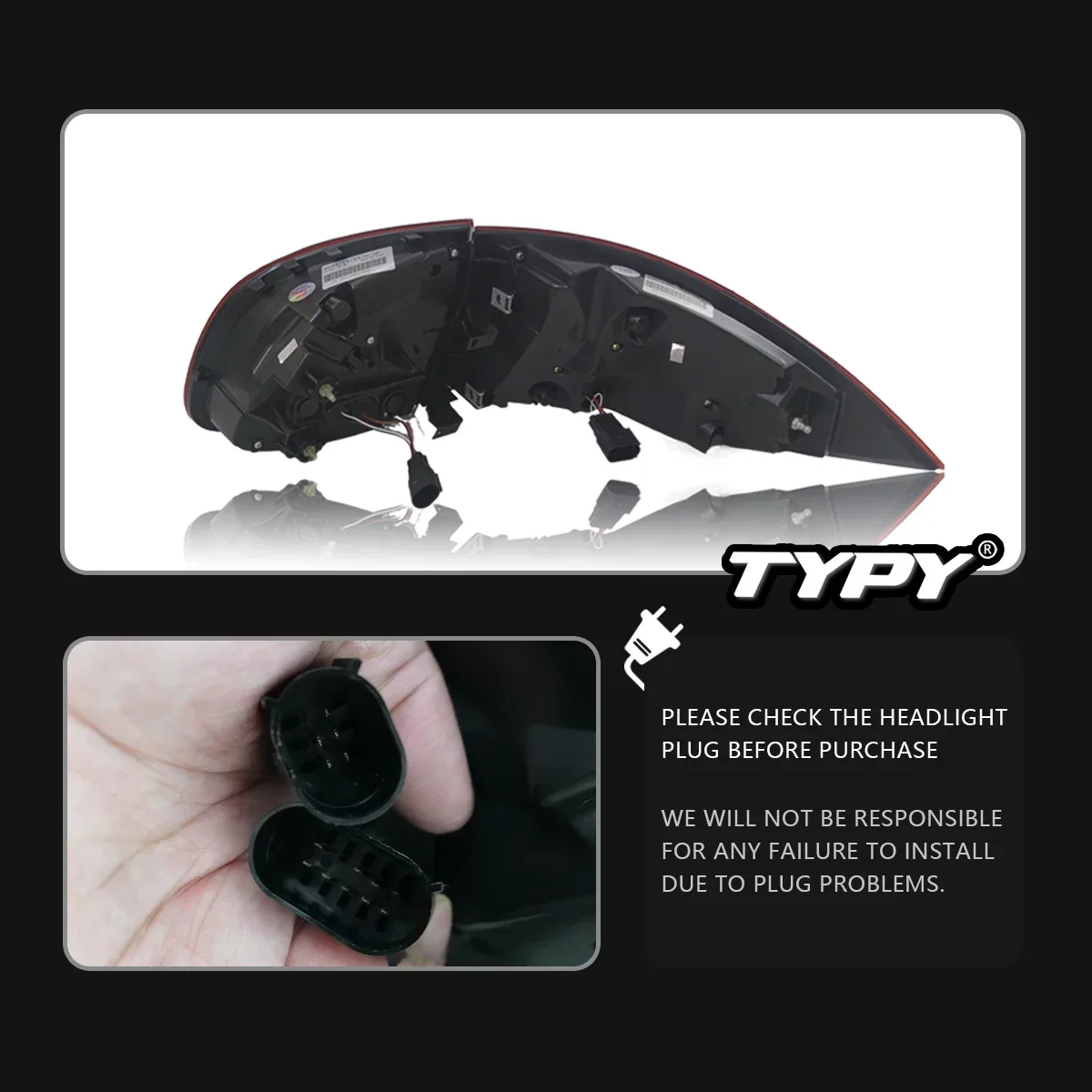 

TYPY новый светодиодный задний фонарь, обновленный, модифицированный для Porsche Cayenne 958.1, задний фонарь 2011-2014, динамический сигнальный задний фонарь, автоаксессуары