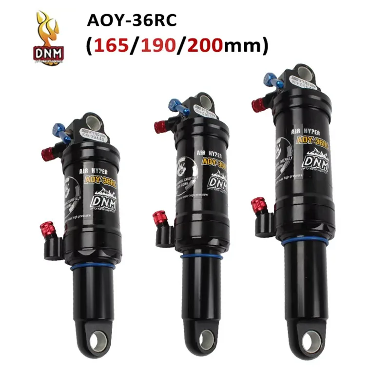 

DNM AOY-36RC 165/190/200mm MTB downhill bicycle coil rear shock absorber mountain bike air suspension manual Bicycle Accessories