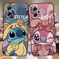 L-Lilo S-Stitch And A-Angel Phone Case For Redmi Note 13 12 11 10 9T 9S 9 8T 8 7 6 5 5A 4 3 A1 GO Cover Funda Coque Shell Case