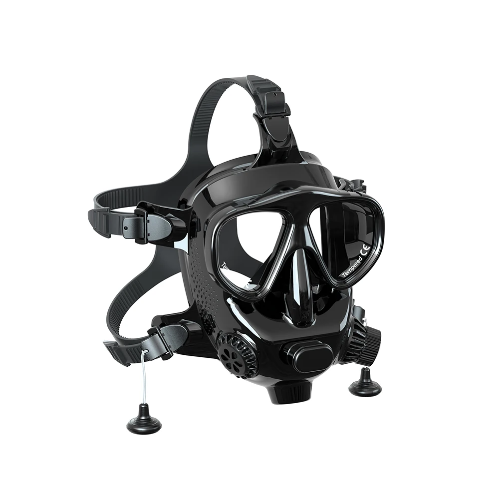Full Face Surround 180 Degreed Underwater Breathing Wit 2nd Stage Regulator Scuba Diving Equipment Diving Mask
