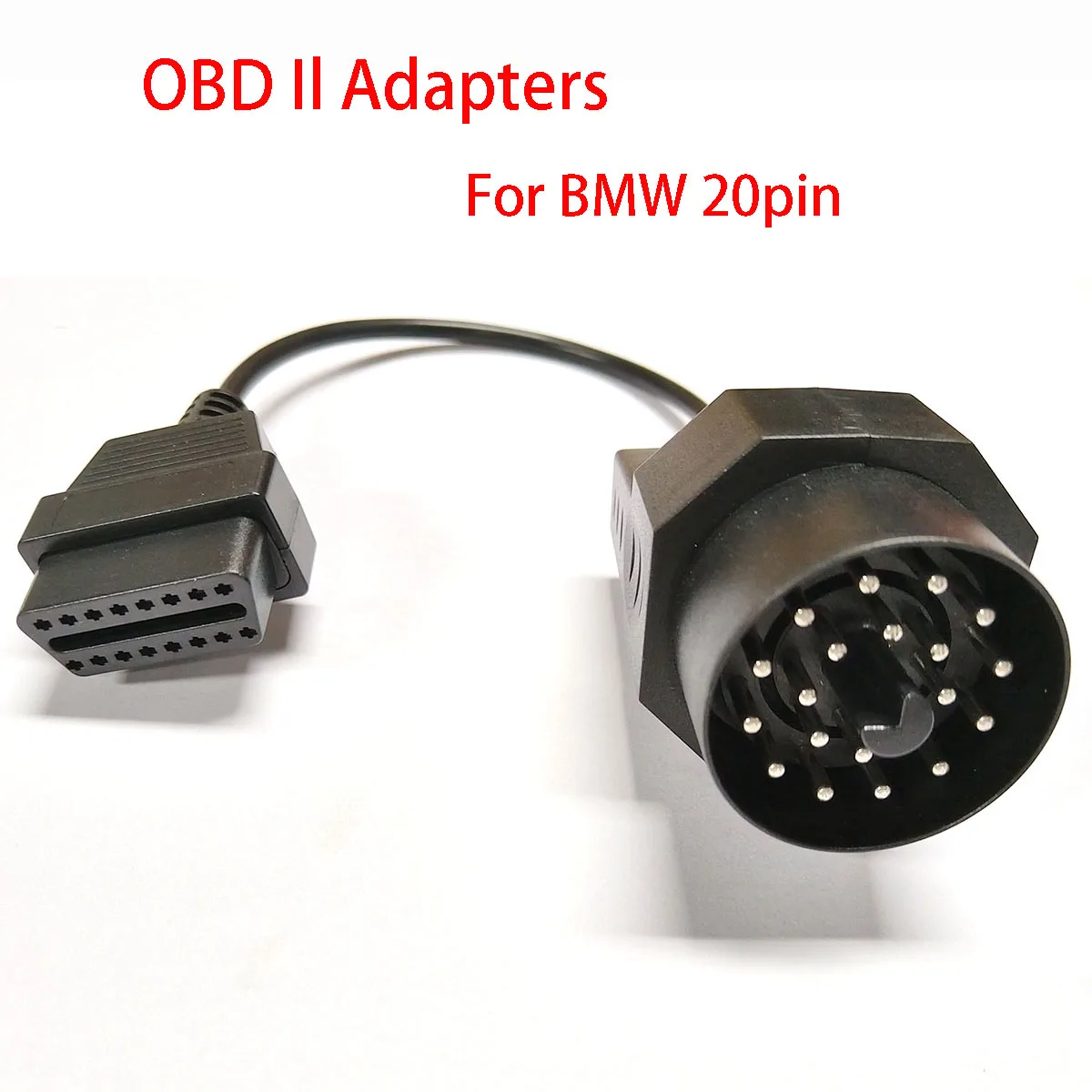 

Адаптер для BMW OBD II 20-контактный разъем OBD2 16-контактный разъем E36 E46 E38 E39 X5 Z3 OBD диагностический разъем кабеля круглые вилки