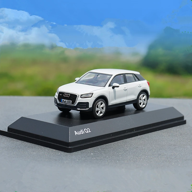 1/43 AUDI Q2 SUV Alloy Car Model Diecast Metal Toy Mini Vehicles Car Model Miniature Scale Simulation Collection Childrens Gifts