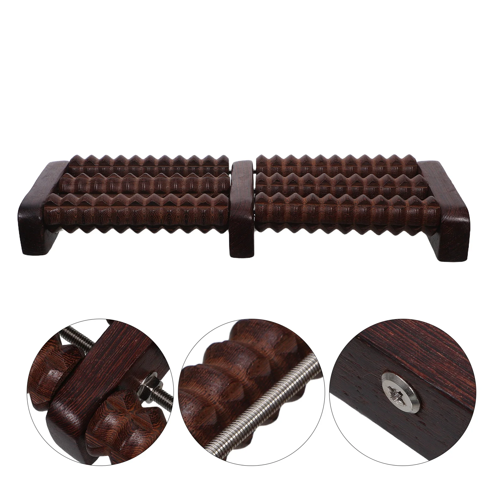 

Wooden Foot Massager Rollers Natural Wood Deep Tissue Muscle Relaxation Roller For Arch Pain Relief Portable Foot Leg