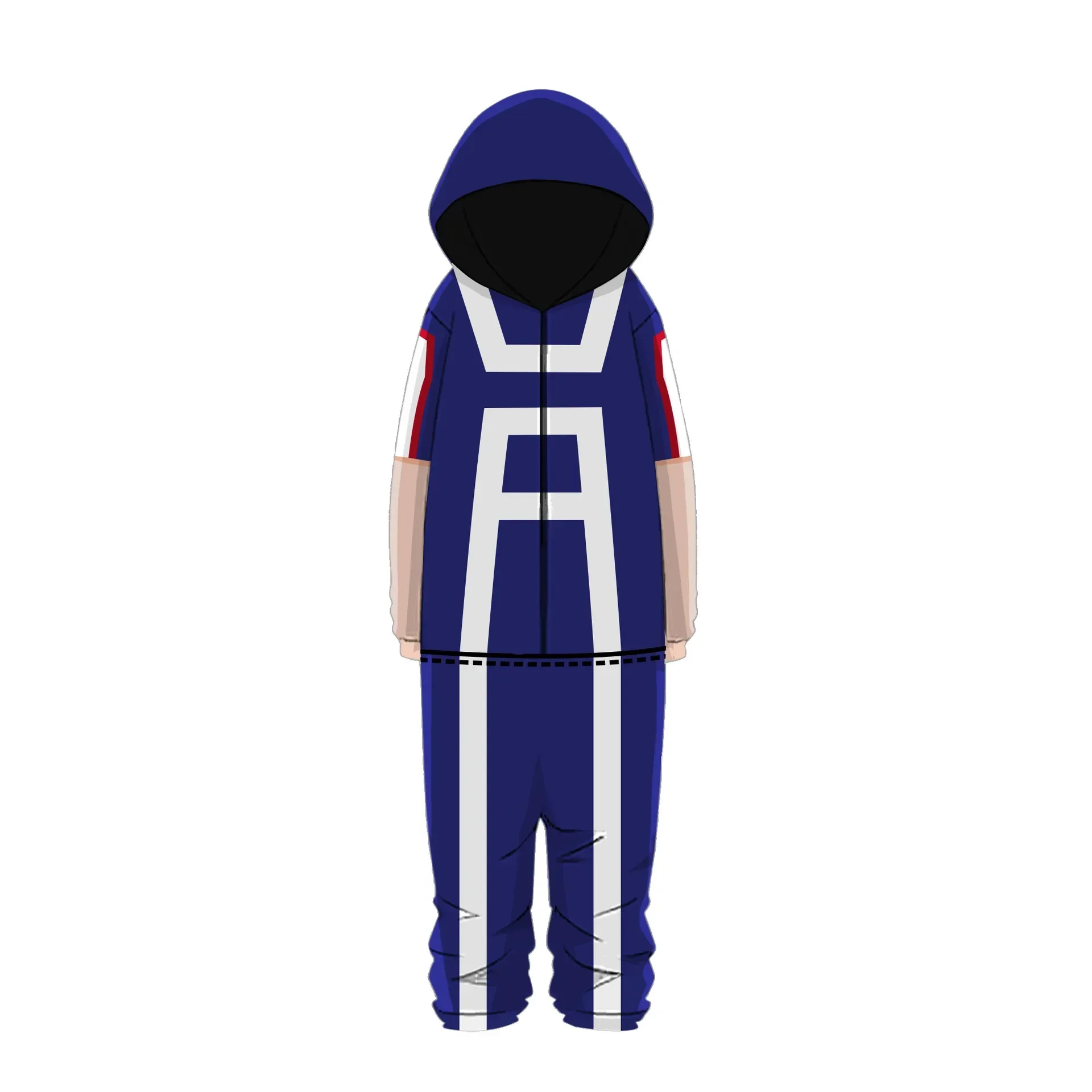 الكبار الاطفال بطلي الأكاديمية تأثيري ارتداءها هوديس Deku منامة أنيمي ازياء Bakugou Katsuki Todoroki Shoto سترة بذلة #5