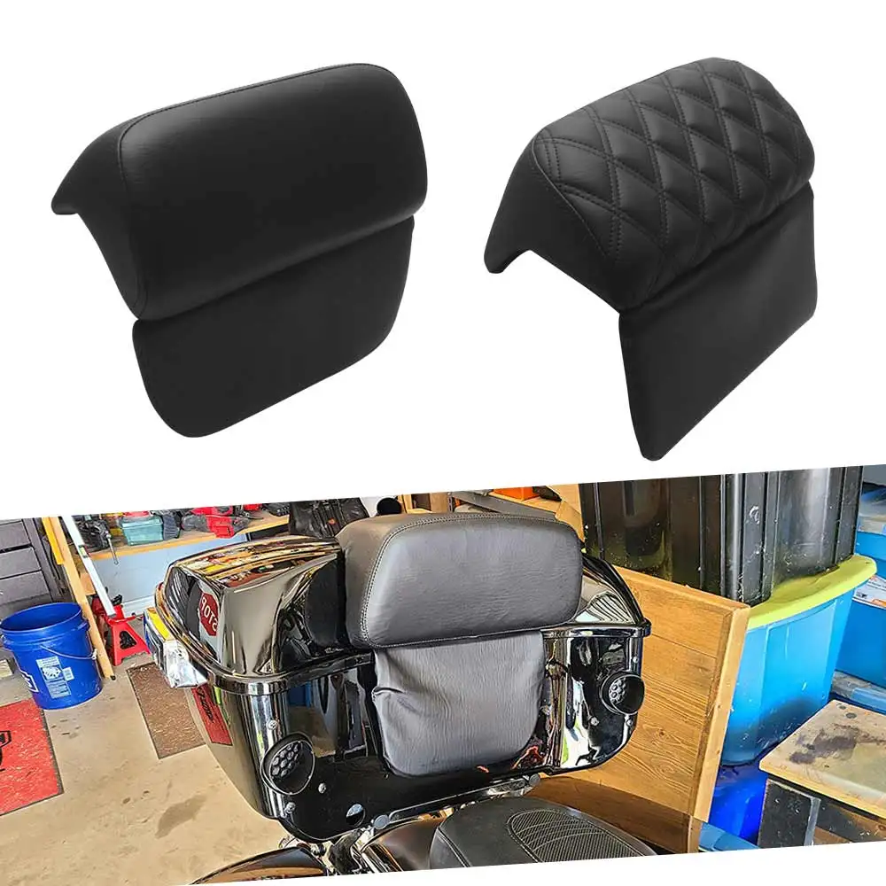 

Trunk Backrest Pad Reduce Fatigue Fits For Harley Cvo Electra Glide Road Glide Road King Street Glide Tri/Ultra 2014-2026 Black
