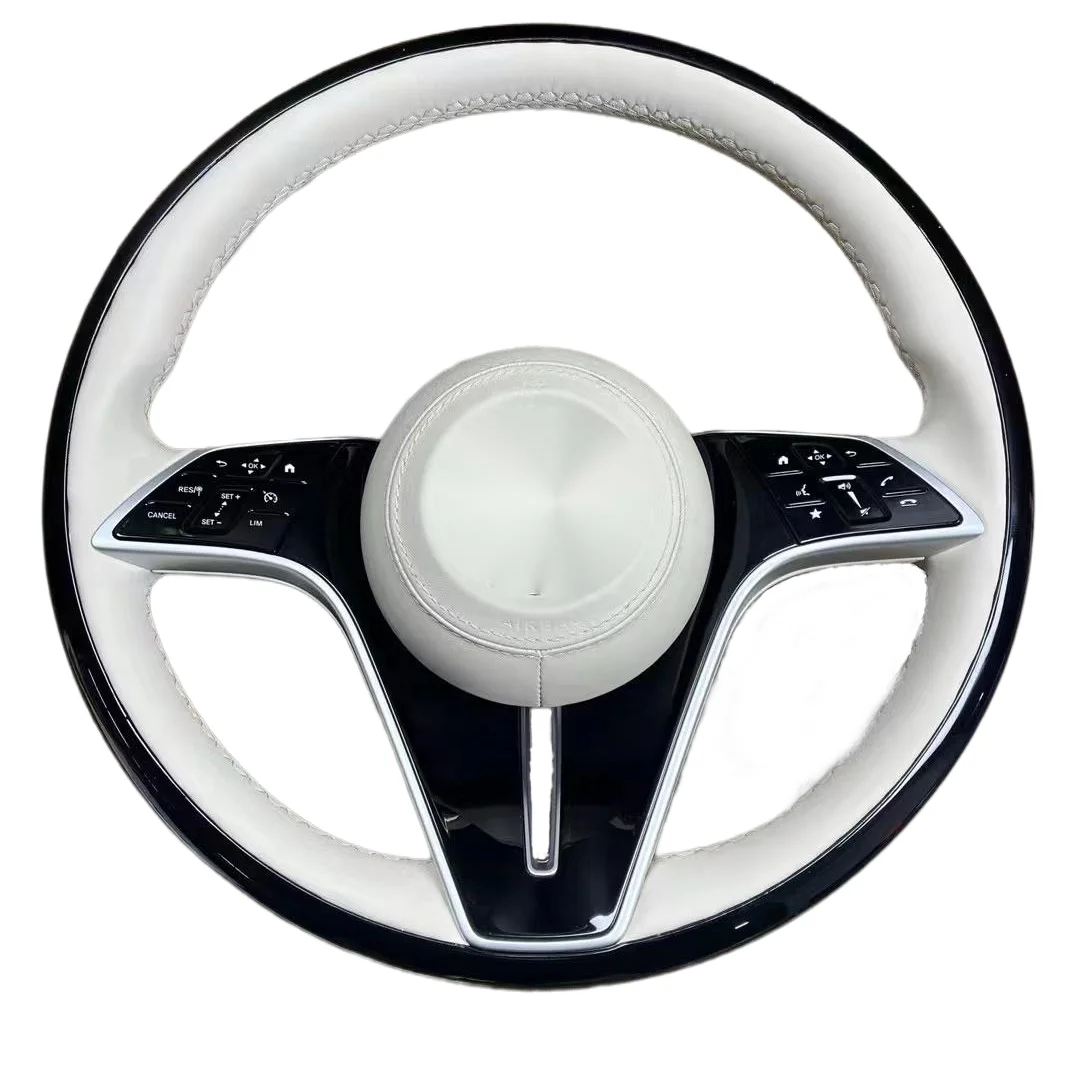 Mercedes Maybach wide steering wheel assembly, suitable for most  models, carbon fiber leather set