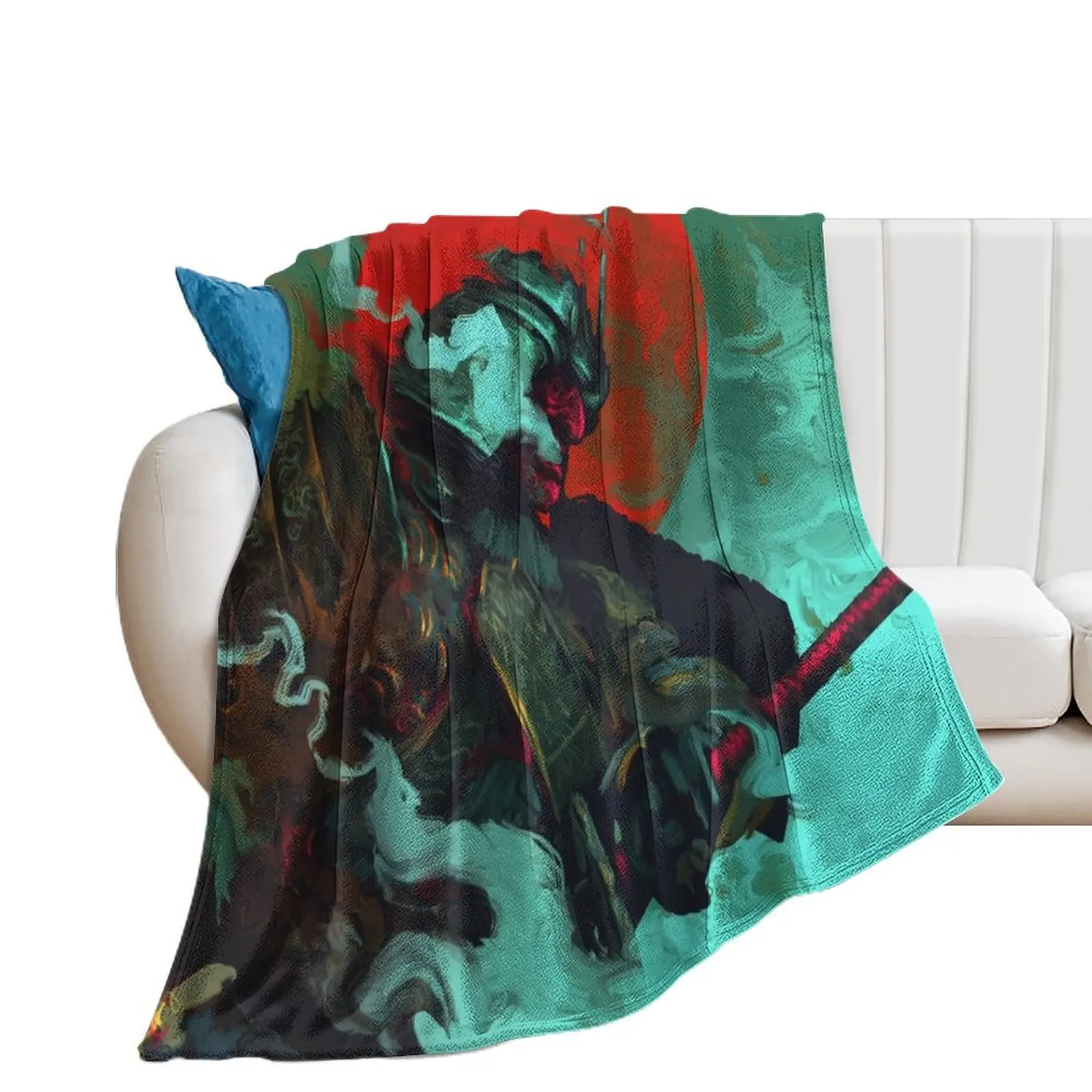 

Samurai Throw Blanket sofa bed Summer Blankets