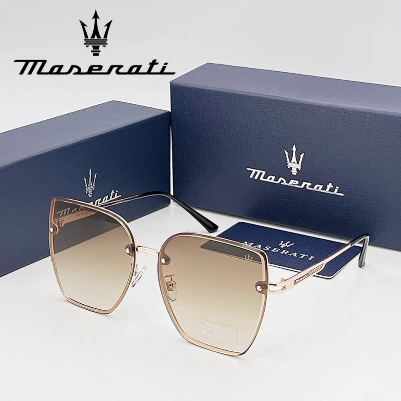 

MASERATI Car High End Glasses UV400 For Quattroporte Ghibli Levante Grecale GranTurismo GranCabrio Anti Glare Driver Sunglasses