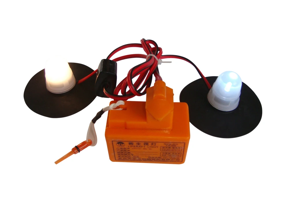 LED Flashing Life Raft Light Lithium Battery Life Raft Accessories Marine Safety Equipment