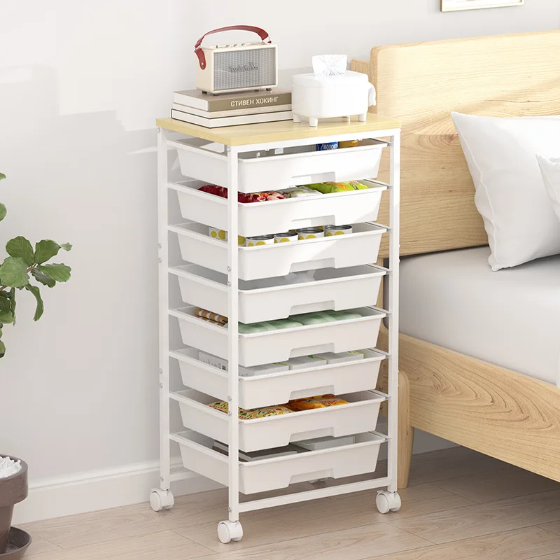 LH Kitchen Crack Cart Multifunctional Living Room Bedroom Storage Organizing Shelves