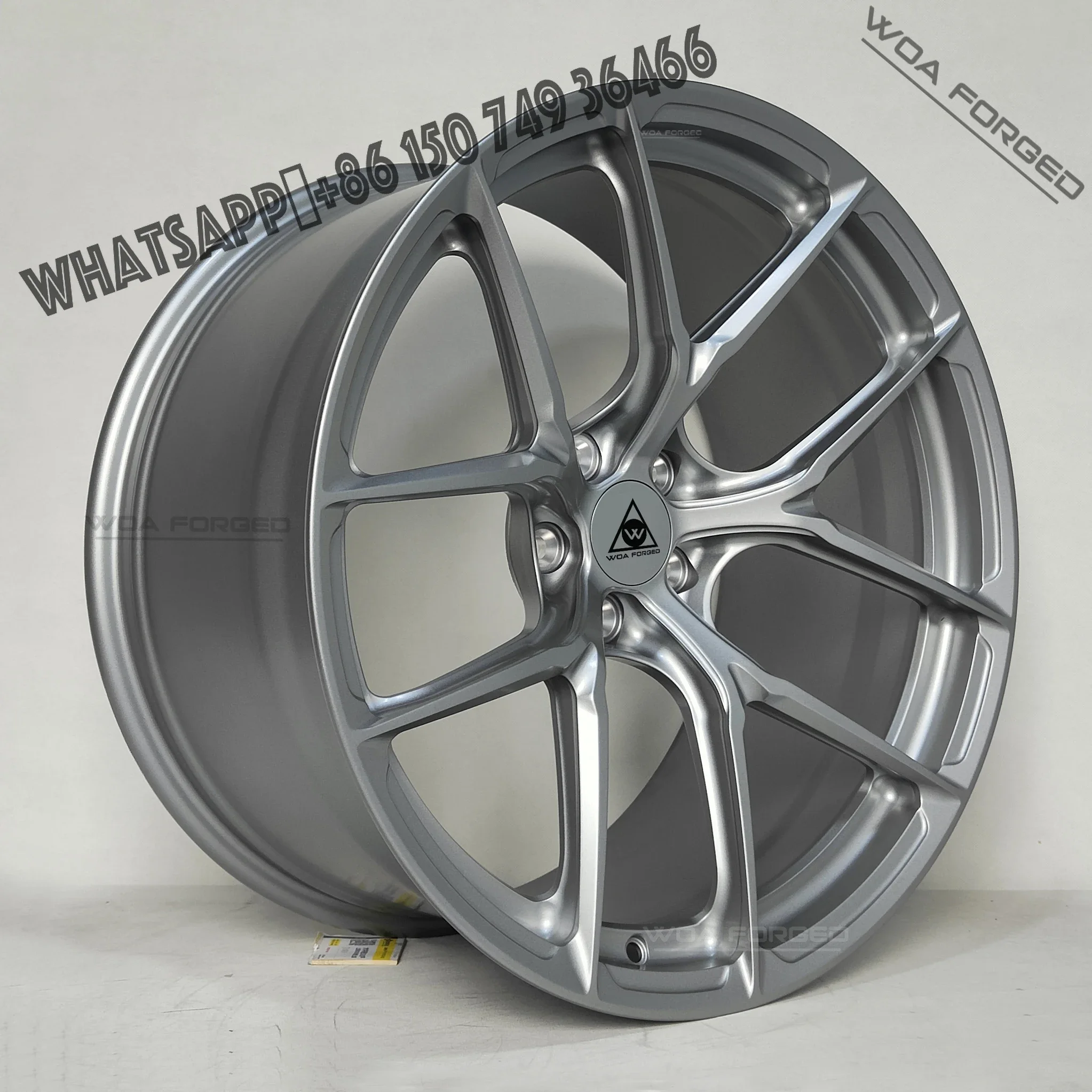 

Gun Grey Single-piece Forged High Quality Forged Lightweight P101SC Five-spoke Wheel Hub Car Forged Wheels Alloy Aluminum for HR