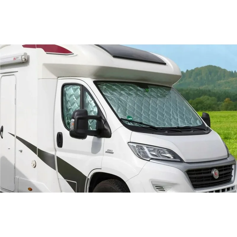 Car Sun Visors for Fiat Ducato 2006-2022 Internal Thermal Blinds 7 Layers Cover Windscreen Auto Sunshades Interior Accessories