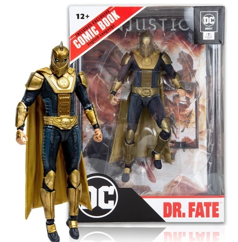 Dr. Fate (Injustice 2) DC Direct Page Punchers Gaming  Articulated Action Figure Toys 17cm