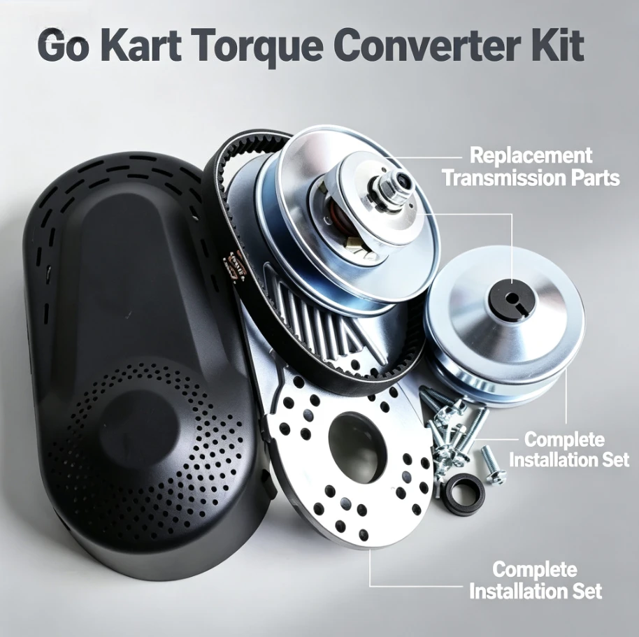 TAV2 30 Series Torque Converter 10T 20mm Bore #41 #420 Chain Go Kart Mini Bike CVT Clutch Predator  Variable Speed Drive Kit