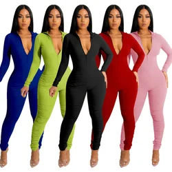 fall outfits women jumpsuit 2022 birthday outfits for women fall clothing  one piece overalls long sleeve winter clothes