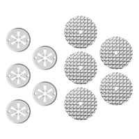 5 Pcs Heat Shield Repair Kit N90796501 Heat Protection PlateHeat Shield Silver Heat Plate Shield Washer Attachment Repair Kit