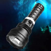 Super Bright XHP70 LED Diving Flashlight Underwater Torch Portable Lantern