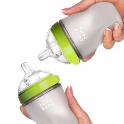 Baby Bottle BPA Free Spekids 5oz 150ml & 8oz 250ml Silicone  baby milk feeding bottle