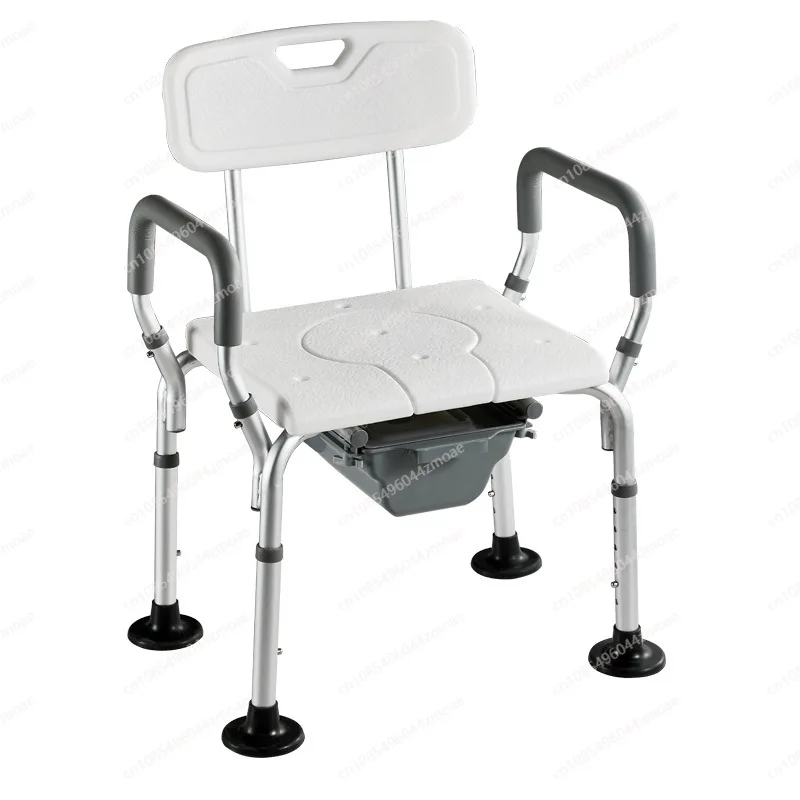 Elderly People Bathing, Toilet Chair Non-slip, Bath Stool, Pregnant Women's Bathroom, Chair Mobile toilet, ToileT Seat Deodorant