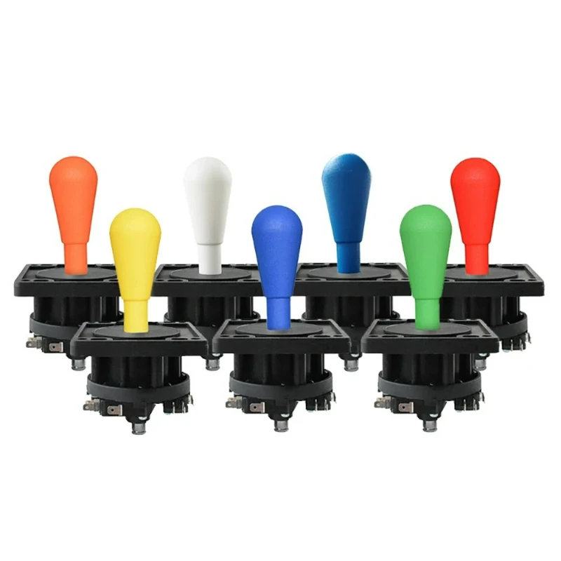 Arcade Game Plastic Nylon Micro Switch American Oval Ball Joystick Handle Parts for Coin Operated Games