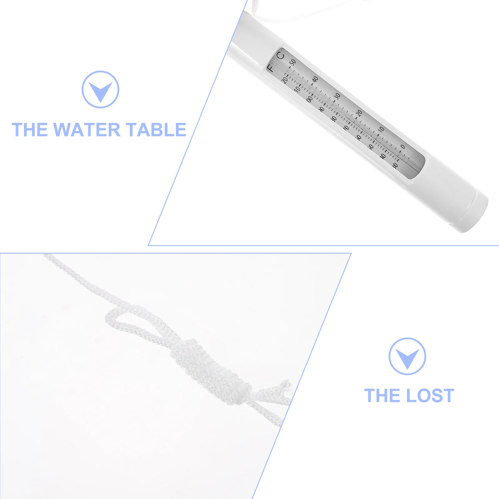 

Water Temperature Gauge Floating Thermometer For Pool Bathtub Pond Dual Display Celsius Fahrenheit Waterproof Temperature