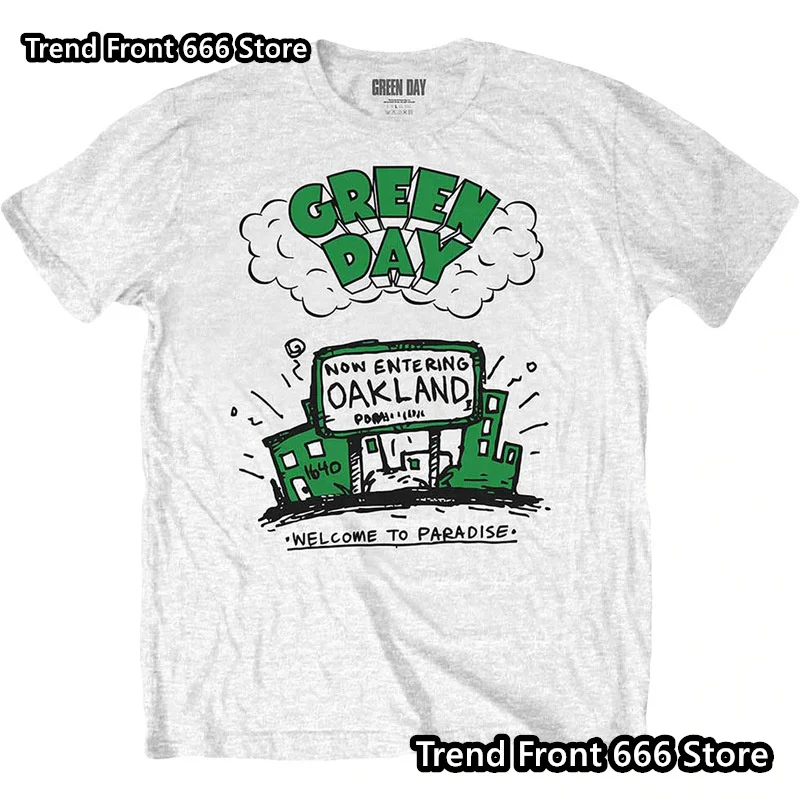 تي شيرت Green Day Rock Band للرجال والأطفال مطبوع ثلاثي الأبعاد بأكمام قصيرة تي شيرت صيفي كبير الحجم عتيق للأطفال #4