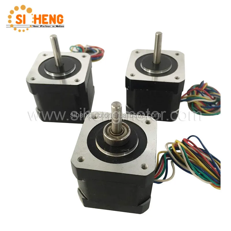 Siheng Motor Factory немецкого качества Nema17 42 мм 0,6 А 2-фазный шаговый двигатель 24 В для рынка Пакиста