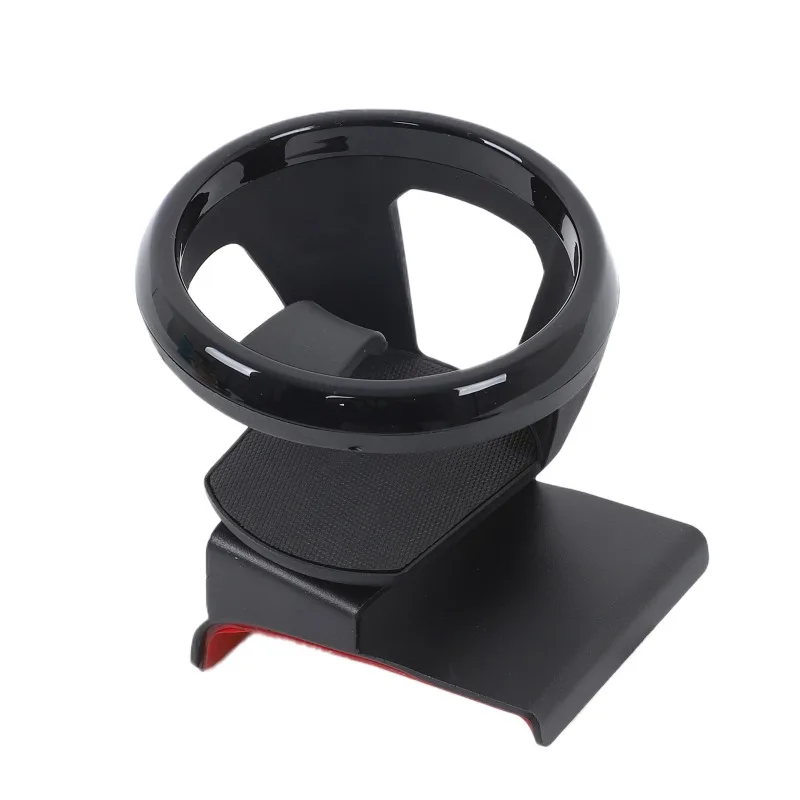 الكربون الصلب ل 2024 + تويوتا برادو باب السيارة الأيمن لوحة الباب الداخلي حامل الكأس اكسسوارات السيارات الداخلية #2