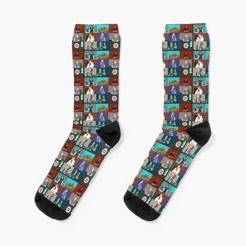 Scrubs Virtual Hangout Socks professional running hip hop Running new in's Men's Socks Women's