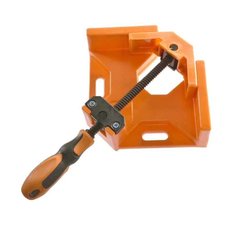 CHKJ 90 Degree Woodworking Right Angle Clip Single Handle Quick Clip Photo Frame Fixing Fixture Adjustable Bracket Angle Clip