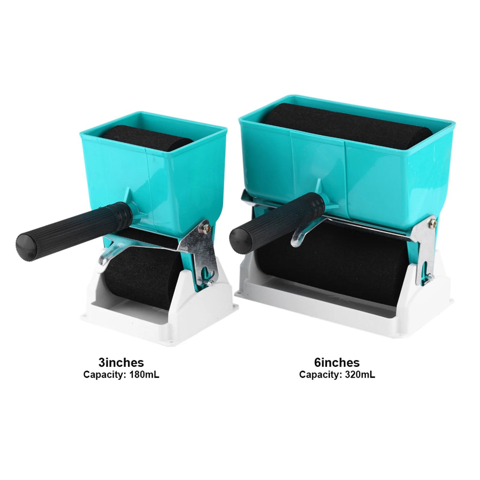 180mL/320mL Portable Handheld Glue Applicator Roller 3/6inches Manual Gluer Machine for Woodworking Glue Applicator