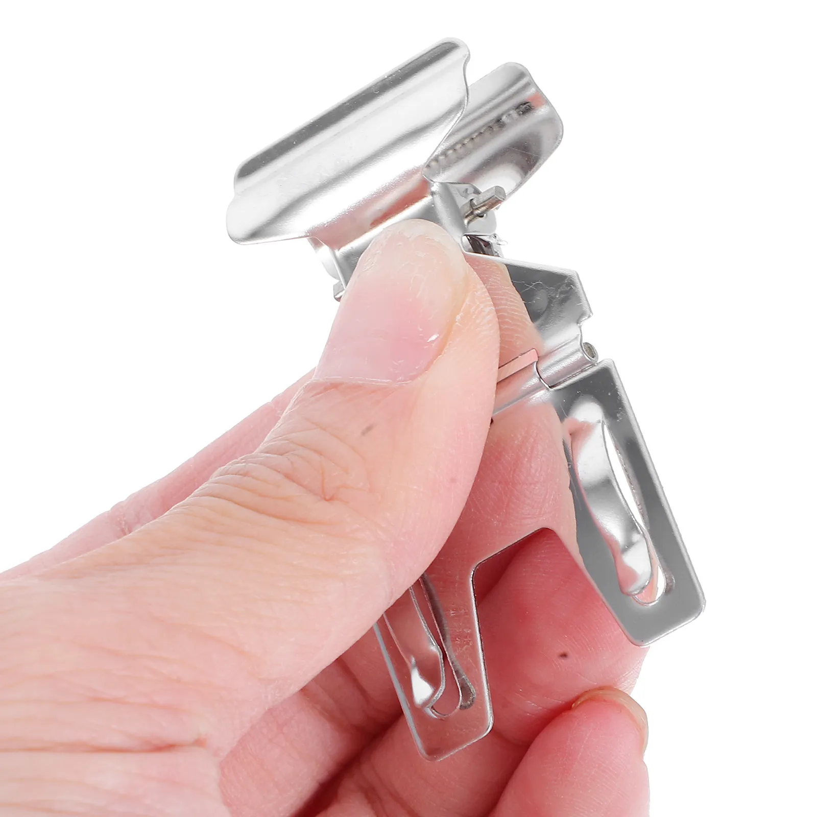 

10Pcs Metal Sign Holder Clips Clip on Prices Tag Holder for Retail Display Advertising Merchandising Shelf Stand