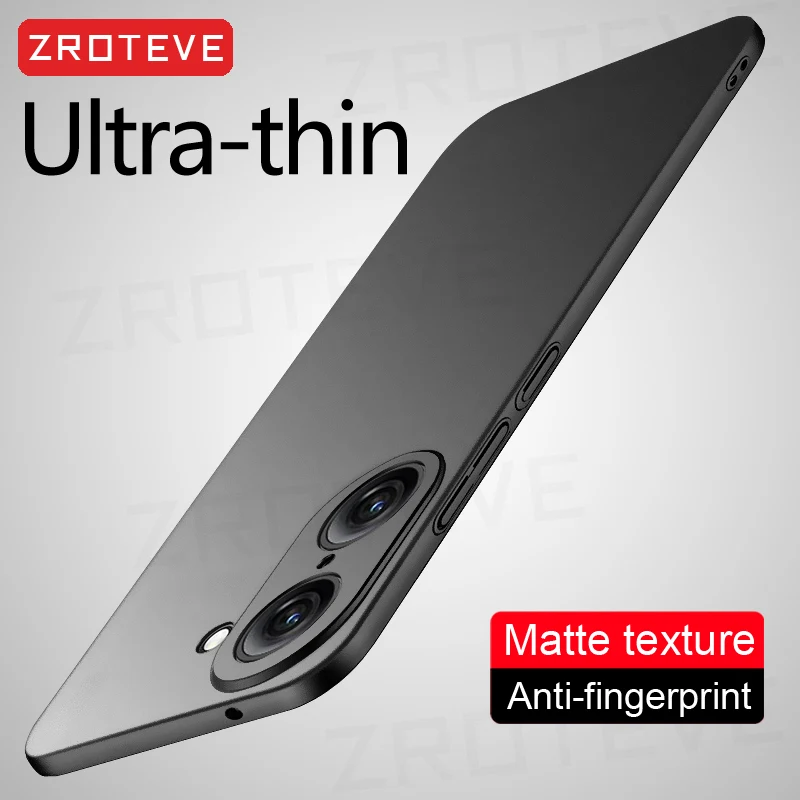 Für OnePlus Nord CE5 Hülle ZROTEVE Ultradünne, matte Hart-PC-Abdeckung für OnePlus Nord CE 5 Nord5, stoßfeste Handyhüllen