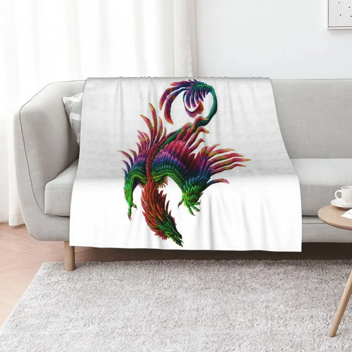 

Quetzalcoatl Throw Blanket Designers Moving Sofa Decorative Throw Blankets