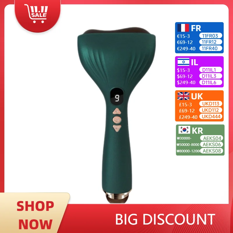 

Heated Electric Massager: Women's Luxury Skincare Gift Set with Warm Scraping Technology, Professional Home Spa Facial Tool​