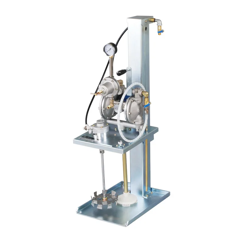 

Lifting double diaphragm pump, paint pneumatic conveying stirring pump