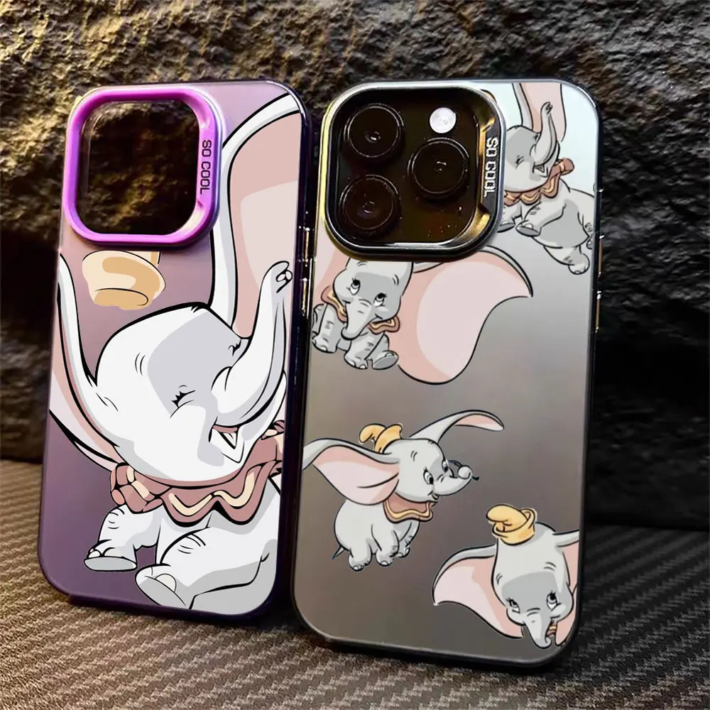 

Disney Cute Dumbo Csrtoon S25Fe Case For Samsung Galaxy S25 S24 S23 S21 S20 Ultra Plus Fe Note 20 Ultra Shockproof Phone Cover