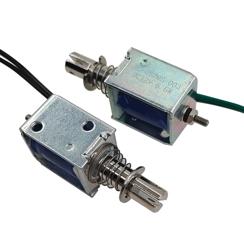 Dc Solenoid electromagnet 12V 6V 24V TAU-0520T Pull Push dc electric magnet