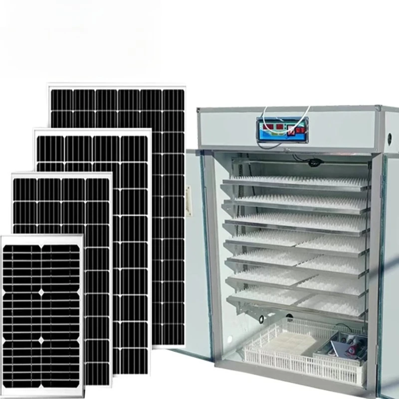 Fully Automatic Eggs Hatching Machine Chicken Goose Bird Quail Turkey Duck Solar Incubator