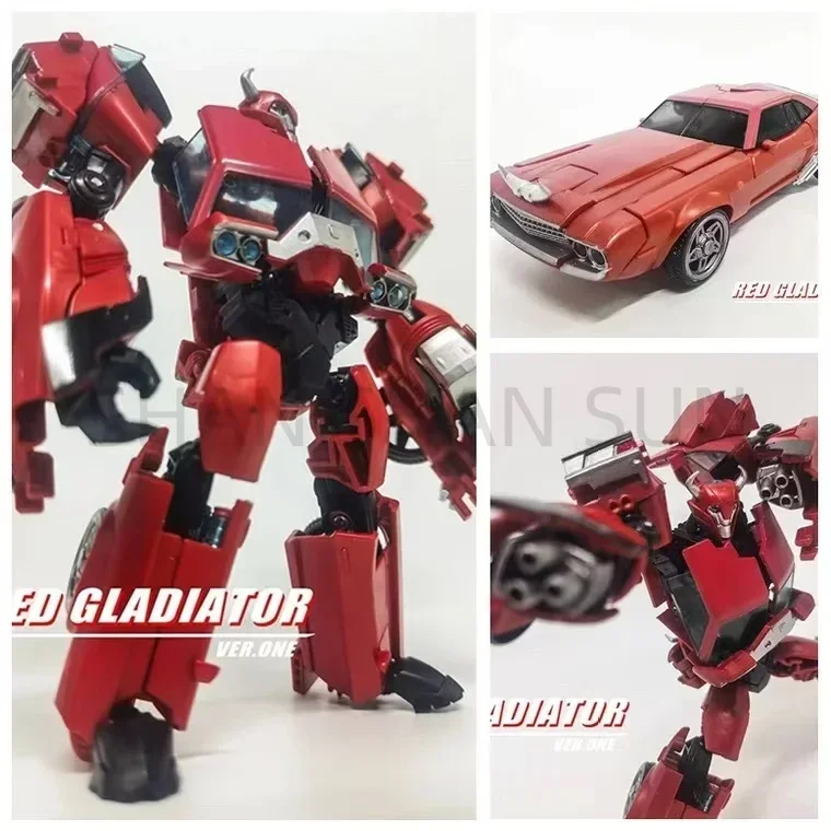 [In Stock]with Bonus  APC Toys Transformation Red Gladiator Ver.One 14CM Cliffjumper Action Figure Hobby Holiday Gift Collection